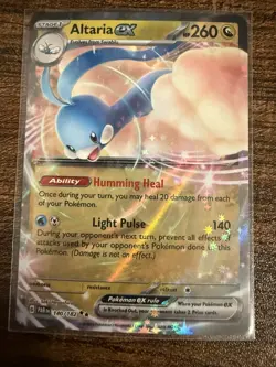 Altaria ex 140/182 Pokemon Card- Near Mint- Paradox Rift - Image 1