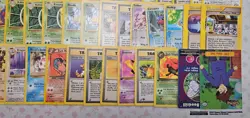 vintage Pokemon card lot MP/DMG c,un Holo, rare, Shadowless, 1st ed 200+ - Image 3