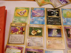 200 + VINTAGE POKEMON POCKET MONSTER CARDS 1996-1998 MINT CARD HOLDER L@@K - Image 3