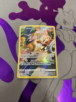 Pokemon Galarian Zapdos TCG SWSH283 Sword & Shield Black Star Promo Holo Card - Image 1