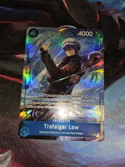 Trafalgar Law OP07-047 | Rare | Alt Art | One Piece TCG Card Game English - Image 1