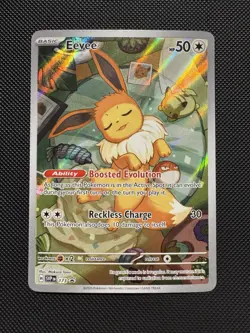 Pokemon TCG Eevee SVP 173 Promo SV: Scarlet & Violet Promo Cards Near Mint - Image 1