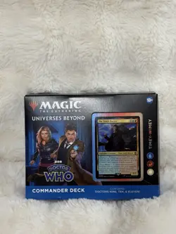 Magic the Gathering CCG: Doctor Who Commander Deck Timey Wimey SEALED Box MTG 195166228815 - Image 1