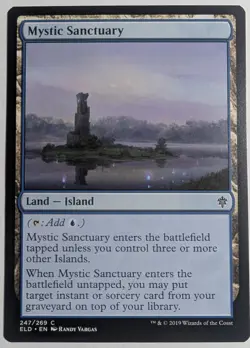 Mystic Sanctuary x1 Throne of Eldraine Magic the Gathering MTG LP/NM - Image 1