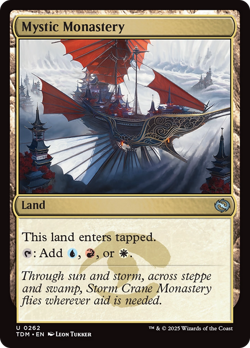 Mystic Monastery #262 | Near Mint | Tarkir Dragonstorm Magic MTG - Image 1