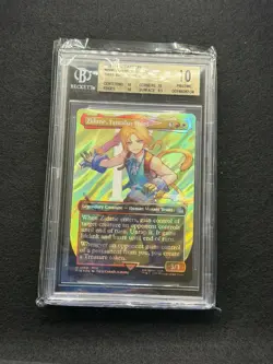 BGS 10 Pristine Zidane, Tantalus Thief Surge Foil Final Fantasy MTG BGS 10 - Image 1
