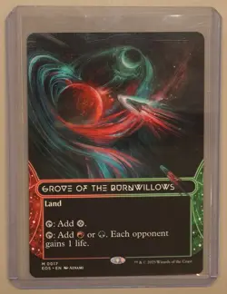 Grove of the Burnwillows 2025 Edge of Eternities: Stellar Sights Borderless - Image 1