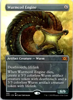 Wurmcoil Engine (Borderless) Double Masters, 368 NM - Image 1