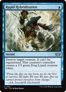 Rapid Hybridization #162 | NM | Tarkir: Dragonstorm Commander TDC | Magic MTG - Image 1