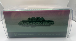 Pokemon Paradox Rift Pokemon Center Elite Trainer Box ETB Sealed Iron Valiant - Image 3