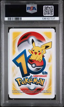 2006 POKEMON CENTER 10TH ANV PLAYING CARDS YELLOW DECK MULTI CARD MAY PSA 10 - Image 2