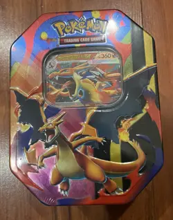 Pokemon TCG Mega Charizard X & Y EX Tins Sealed - Set of 2 New! - Image 2