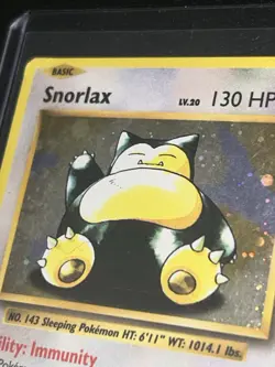 Pokemon 2016 XY Black Star Promo Holo Snorlax XY179 MP-HP - Image 5