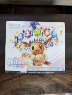 Pokemon TCG Prismatic Evolutions Elite Trainer Box ETB Scarlet And Violet SEALED - Image 1
