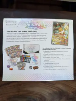Pokemon TCG Prismatic Evolutions Elite Trainer Box ETB Scarlet And Violet SEALED - Image 2