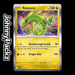 Rayquaza 153/217 - 2026 Ascended Heroes Holo Rare - Pokemon Card (NM) - Image 1
