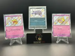 Pokemon TCG Paldean Fates Maschiff Fidough Greavard 069 070 071 NM Promos - Image 1