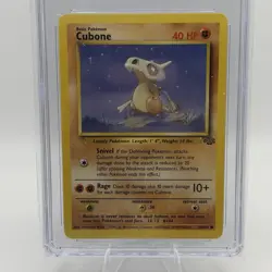 Cubone Pokemon (1999) Jungle 50/64 CGC 7.5 - Image 2