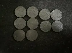 Pokemon TCG Coin Sandslash Charmander Nidoqueen Nidoking Marowak Lot*10 PQ61 - Image 2