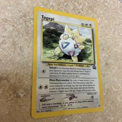 Togepi Pokemon Black Star Promo Card #30 Pokemon Card NM - LP + Defect Excellent - Image 4