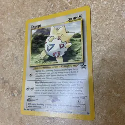 Togepi Pokemon Black Star Promo Card #30 Pokemon Card NM - LP + Defect Excellent - Image 5