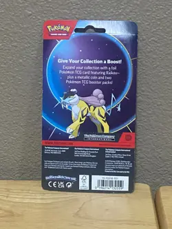 NEW POKEMON MEGA EVOLUTION & PHANTASMAL FLAMES 2-PACK SEALED - RAIKOU - Image 2