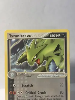 Pokemon TCG Tyranitar EX 17/17, Pop Promo Series 1, Rare *Excellent Condition* - Image 3