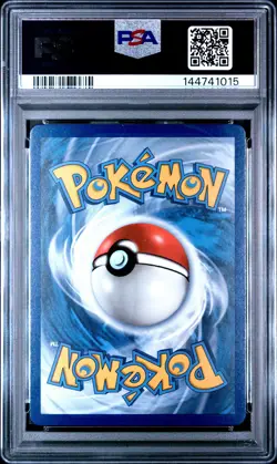 2021 POKEMON SWORD & SHIELD CHILLING REIGN #074 SHADOW RIDER CALYREX V PSA 9 - Image 2
