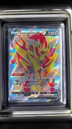 2019-2023 Pokemon Sword & Shield Black Star Promos Zamazenta V #SWSH293 - Image 1