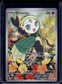 2025 Pokemon MEP Black Star Promos Meloetta #026 - Image 1
