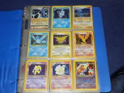 Pokemon VINTAGE binder Collection 288 with Holos + 1st editions + promos - Image 1