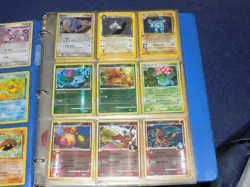 Pokemon VINTAGE binder Collection 288 with Holos + 1st editions + promos - Image 2