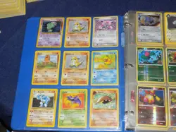 Pokemon VINTAGE binder Collection 288 with Holos + 1st editions + promos - Image 3