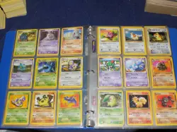 Pokemon VINTAGE binder Collection 288 with Holos + 1st editions + promos - Image 5