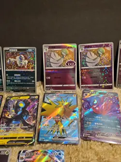 Random language pokemon cards includes ex, v, vmax, fullart, ace, and art rare! - Image 3