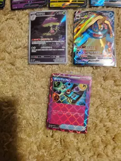 Random language pokemon cards includes ex, v, vmax, fullart, ace, and art rare! - Image 5