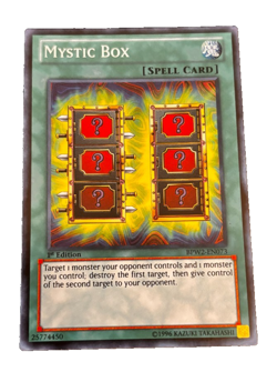 Mystic Box 1st Edition 1996 Yu-Gi-Oh! Holo BPW2-EN073 - Image 1