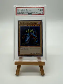 2012 Yugioh Tri Horned Dragon Holo #EN157 PSA 9 Legendary Collection 3 Mega Pack - Image 5