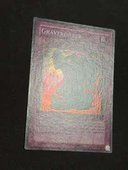 Yugioh Graverobber PSV-008 Super Rare Unlimited Original 2002 NM - Image 2