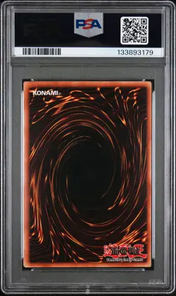 2003 YU-GI-OH! STARTER DECK: JOEY 1ST EDITION #001 RED-EYES B. DRAGON PSA 7 - Image 2