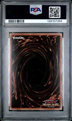 2025 YU-GI-OH! OVER RUSH RARE #JP044 VOIDVELG FORBIDDEN REQUIEM PSA 9 - Image 2