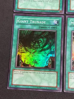 Yugioh MRL 2003 'Spell' Super Rare: Confiscation Messenger Peace Trunade NM+ - Image 4