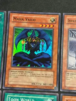 Yugioh Magic Ruler MRL 02 MAGIC 6X Supers: Toon World Maha Vailo Confiscation NM - Image 3
