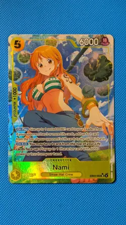 Nami (053) Alternate Art EB03-053 Extra Booster: One Piece Heroines Edition Foil - Image 1