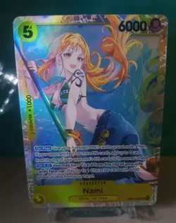 Nami One Piece EB03-053 Extra Booster Heroines Edition SR Super Rare NM - Image 1