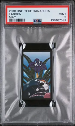 2010 ONE PIECE HANAFUDA MAY LABOON PSA 9 - Image 1