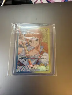 Nami (Alt Art) Parallel OP11-041 L A Fist of Divine Speed - ONE PIECE Card JPN - Image 1