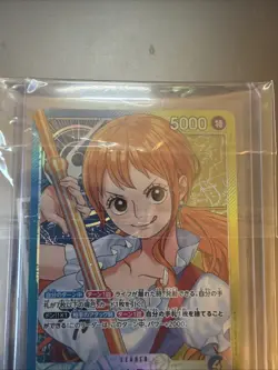 Nami (Alt Art) Parallel OP11-041 L A Fist of Divine Speed - ONE PIECE Card JPN - Image 2