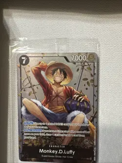 P-075 Monkey.D.Luffy Promo Card TS-02 Tin Set 02 ENGLISH SEALED X3 - Image 1