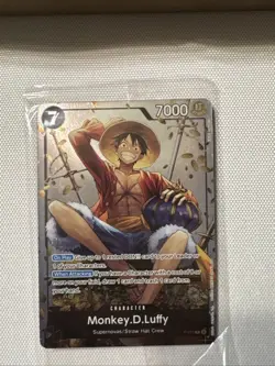 P-075 Monkey.D.Luffy Promo Card TS-02 Tin Set 02 ENGLISH SEALED X3 - Image 2